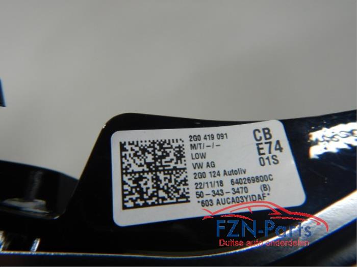 VW Polo 2G Inleg Stuurwiel