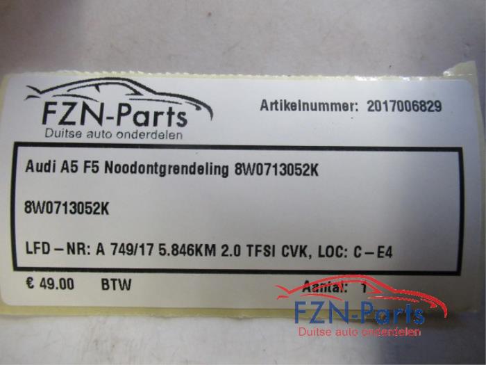 Schakelkabel Versnellingsbak Audi A5 (22744592)
