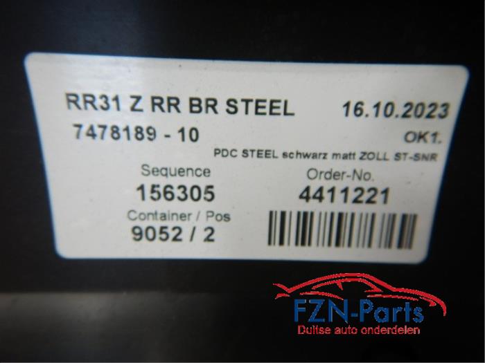 Achterbumper Rolls Royce Cullinan (22724017)