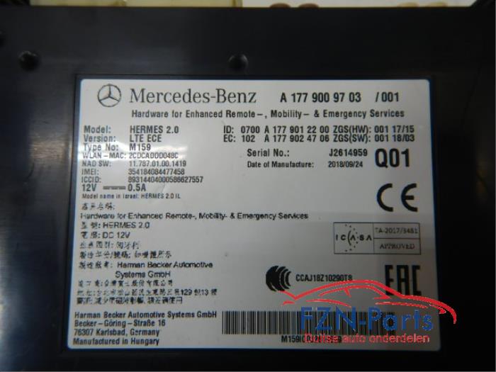 Alarm module Mercedes A-Klasse (22739462)