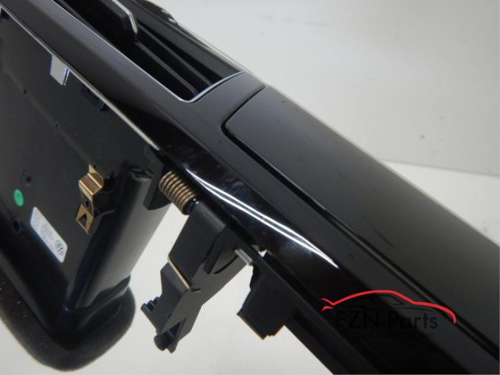 VW Touran 5TA Dashboard Inlegset hoogglans Zwart