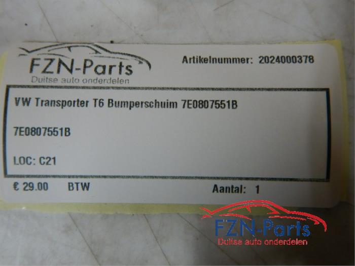 Bumpercover voor Volkswagen Transporter (22741193)