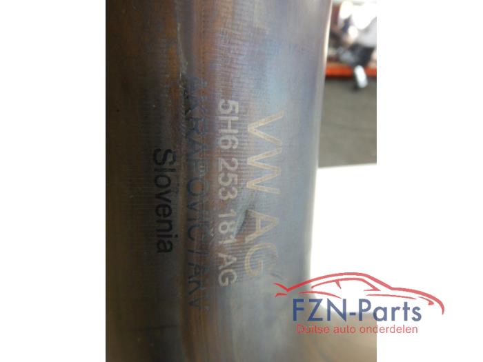 VW Golf 8 R Uitlaat Einddemper Akrapovic