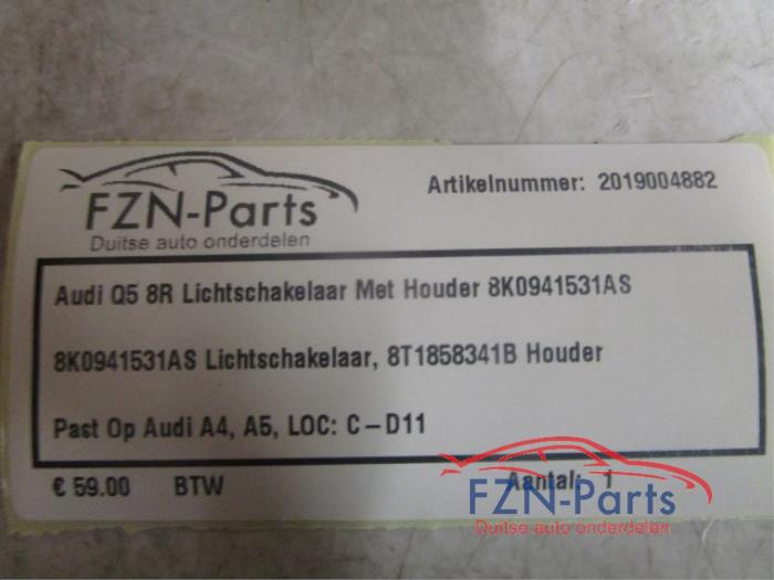 Licht Schakelaar Audi Q5 (22735508)