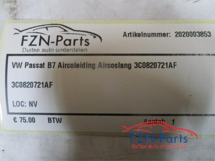 VW Passat B7 Aircoleiding Aircoslang