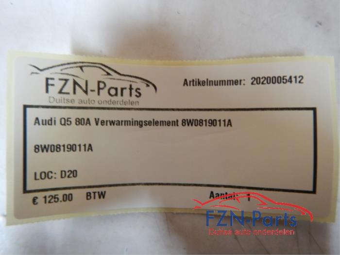 Verwarmingsschakelaar Achterruit Audi Q5 (22743738)