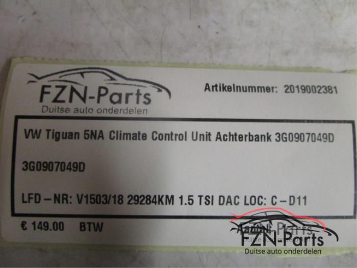 Climatronic Paneel Volkswagen Tiguan (22740493)