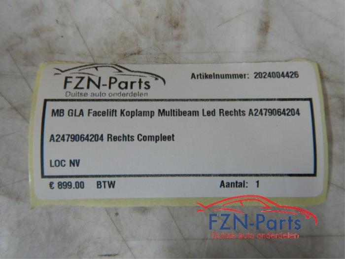 Koplamp rechts Mercedes GLA (22722979)