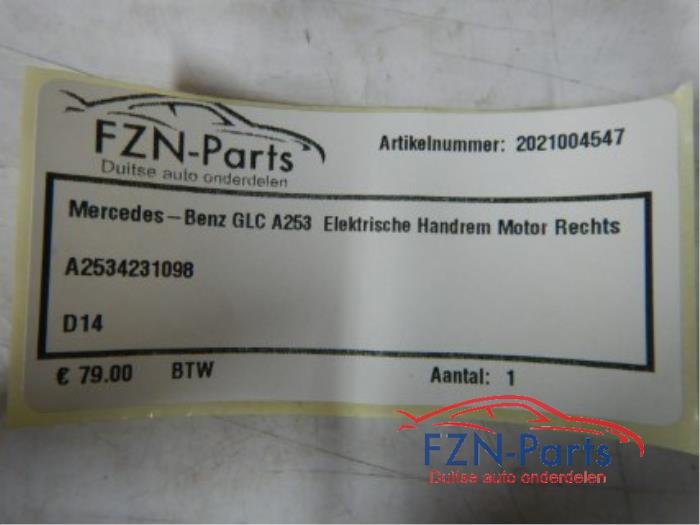 Handrem motor Mercedes GLC-Klasse (22744799)