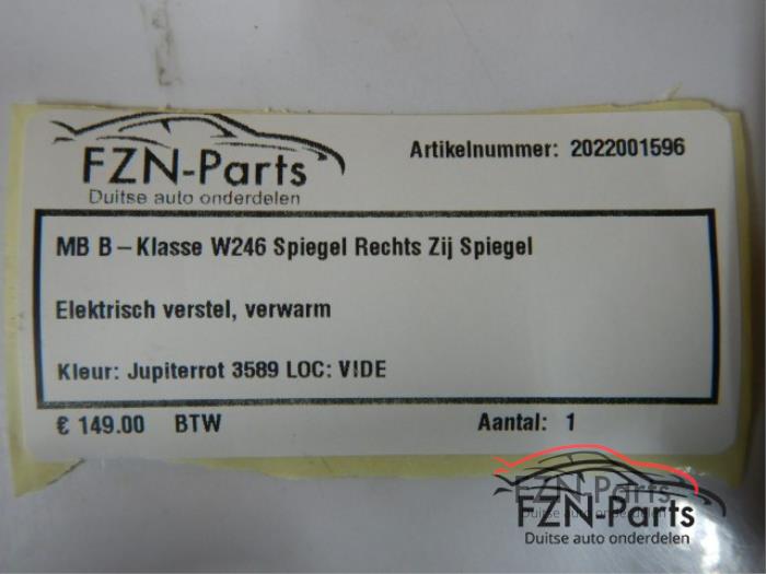 Buitenspiegel rechts Mercedes B-Klasse (22724756)