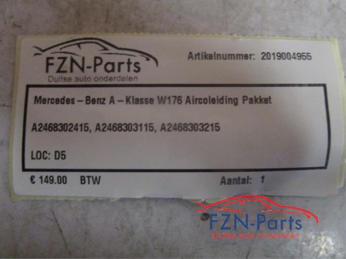 Mercedes-Benz A-Klasse W176 Aircoleiding Pakket