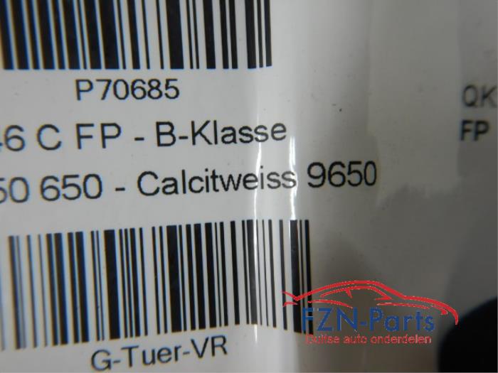 Portier 4Deurs rechts-voor Mercedes B-Klasse (22723072)