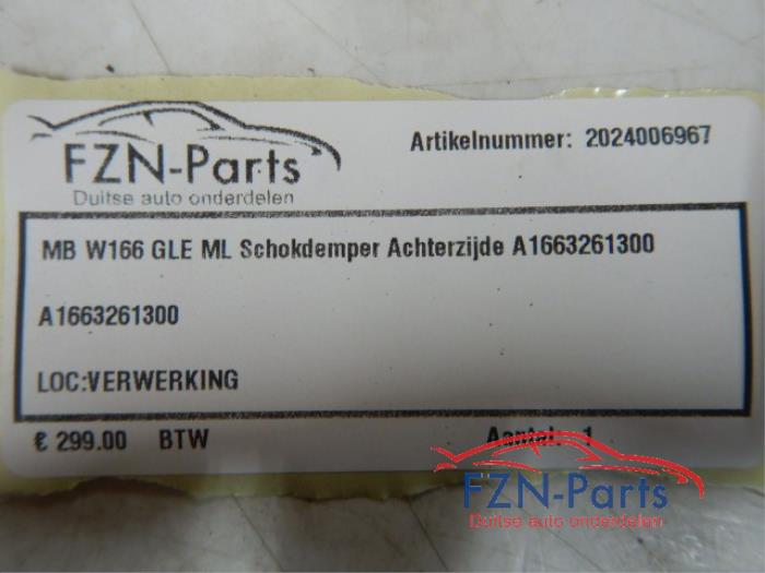 Schokdemper links-achter Mercedes ML-Klasse (22741157)