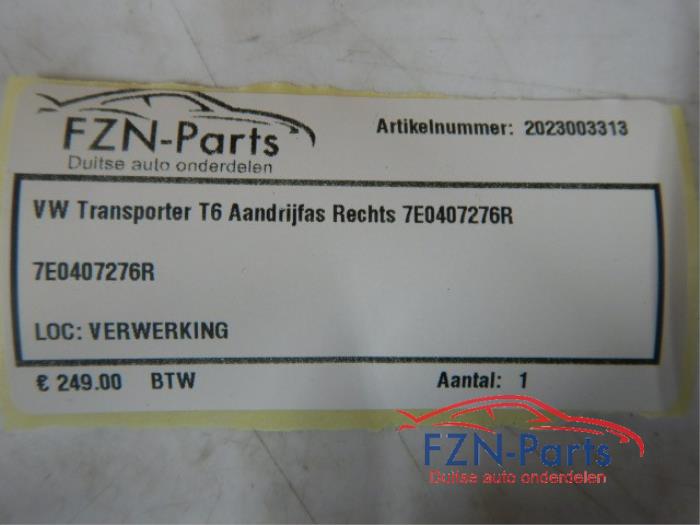 VW Transporter T6 Aandrijfas Rechts