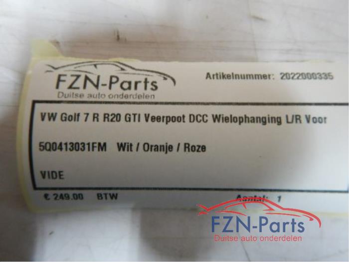 VW Golf 7 R R20 GTI Veerpoot DCC Wielophanging L/R Voorzijde