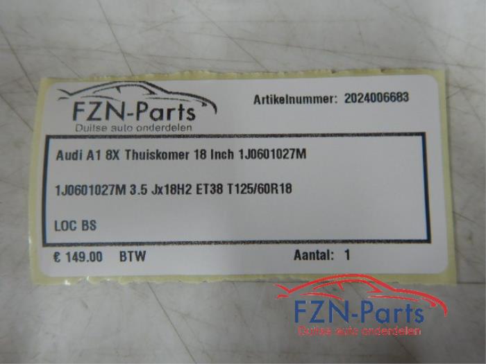 Audi A1 8X Thuiskomer 18 Inch