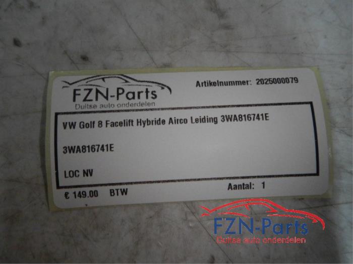 VW Golf 8 Facelift Hybride Airco Leiding