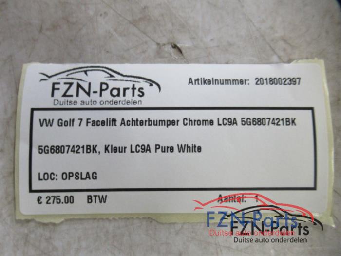 Achterbumper Volkswagen Golf (22724007)