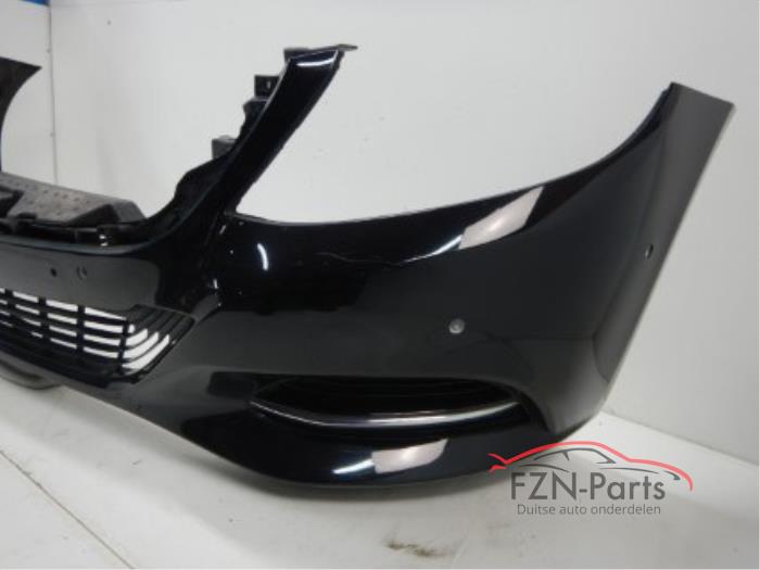 Mercedes-Benz S-Klasse W222 Voorbumper 6PDC Kleur: Obsidian Black