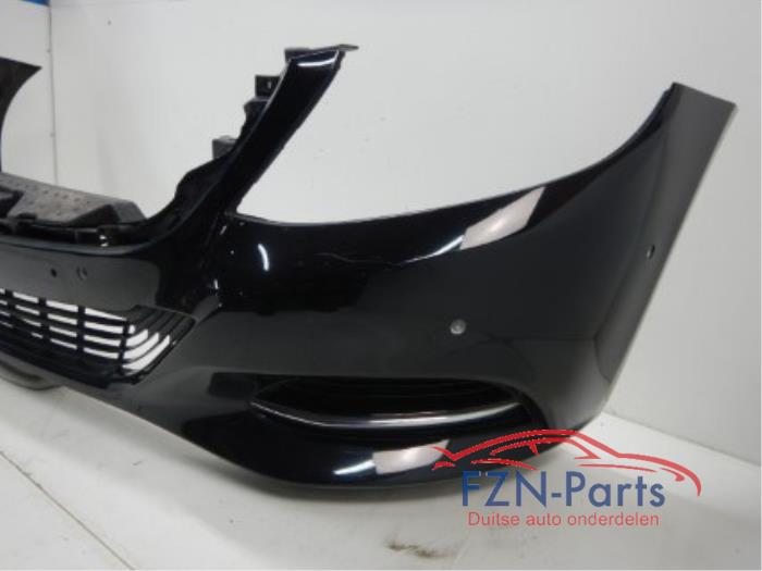 Mercedes-Benz S-Klasse W222 Voorbumper 6PDC Kleur: Obsidian Black