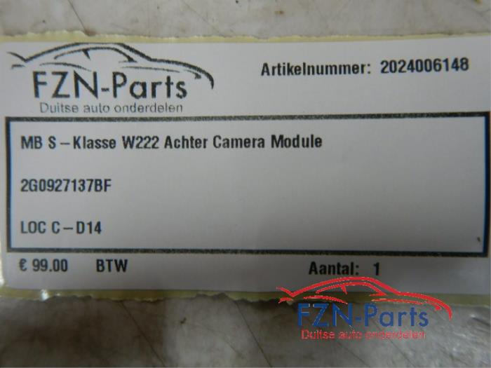 Achteruitrij Camera Mercedes S-Klasse (22739599)