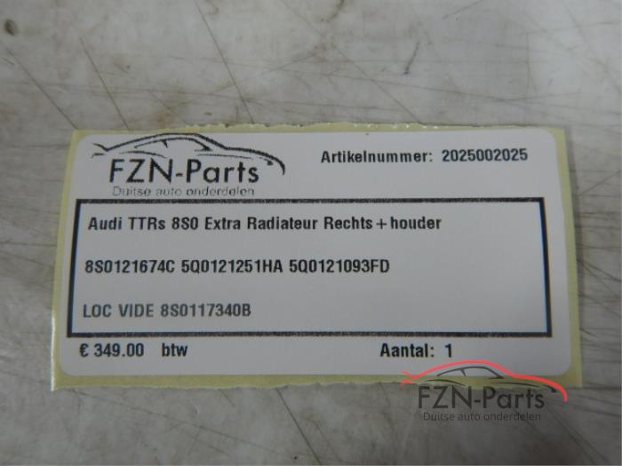 Kachel Radiateur Audi TT (22743087)