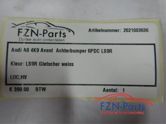 Audi A6 4K9 Avant Achterbumper 6PDC LS9R