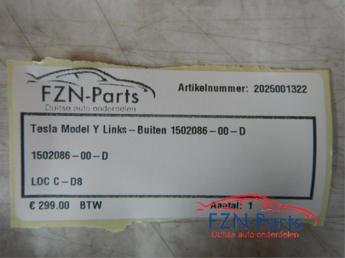 Achterlicht links Tesla Model Y (22724721)