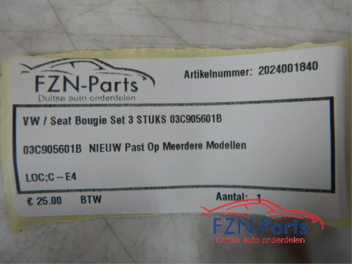 Bougieset Volkswagen Diversen (22739785)