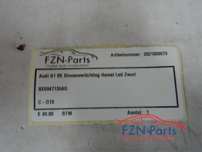 Binnenverlichting voor Audi A1 (22742440)