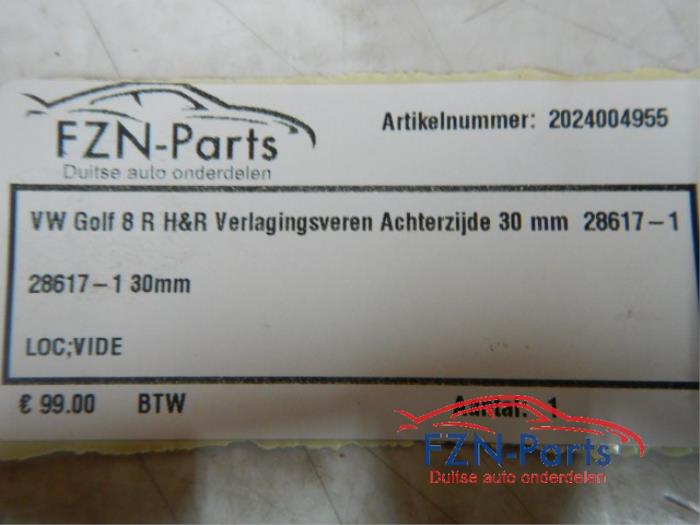 Verlagingsset Volkswagen Golf (22741924)