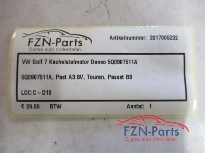 Kachelklep Motor Audi A3 (22742726)