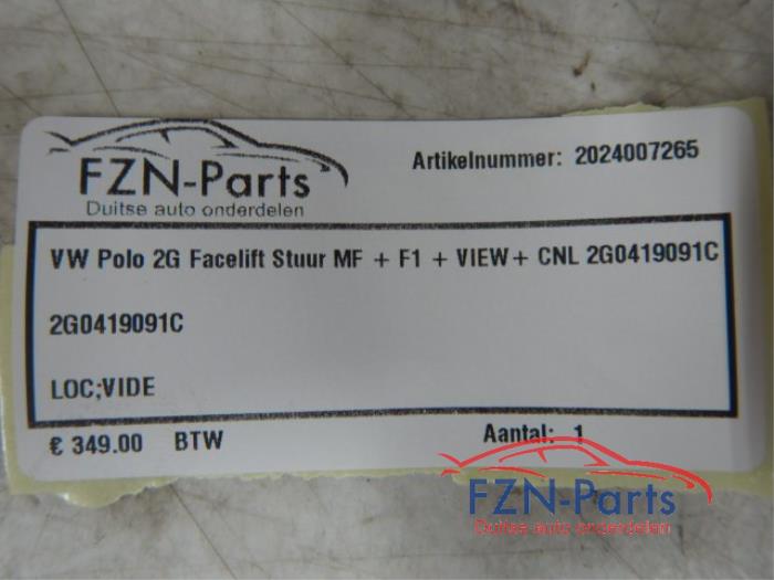 VW Polo 2G Facelift Stuur