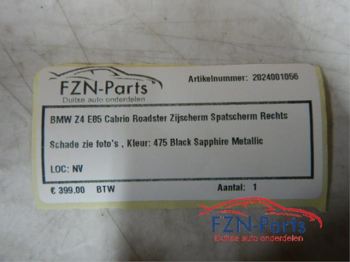 Scherm rechts-voor BMW Z4 (22724097)