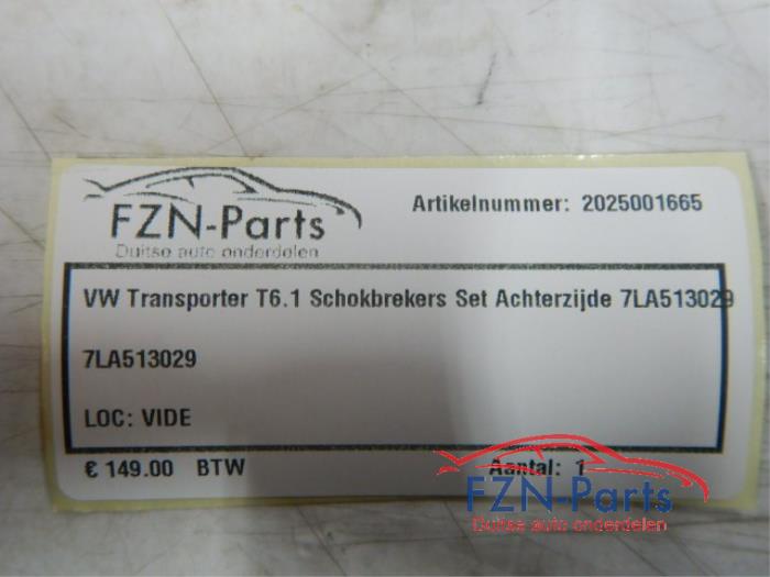 Schokdemper set Volkswagen Transporter (22739898)