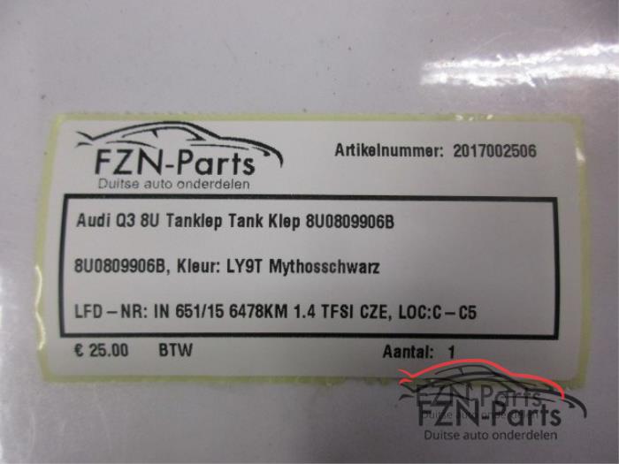 Tank Klep Audi Q3 (22728207)