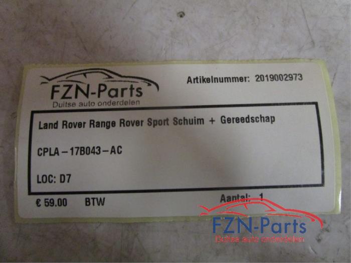 Land Rover Range Rover Sport Schuim + Gereedschap