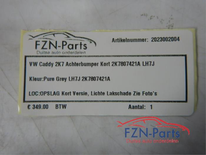 Achterbumper Volkswagen Caddy (22723977)
