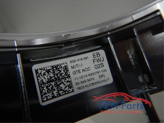 VW Golf 7 GTE Stuur inleg