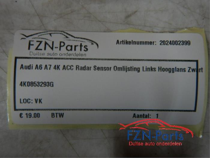 Radar sensor Audi A6 (22745491)