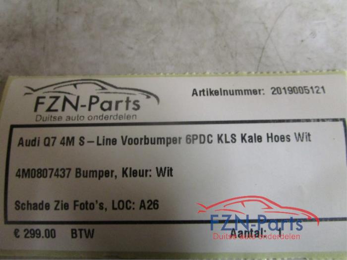 Voorbumper Audi Q7 (22722097)