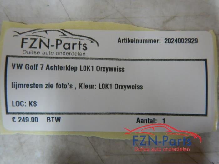 Achterklep Volkswagen Golf (22742396)