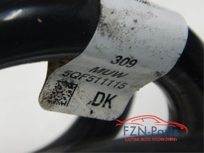 VW Tiguan R 5NA Veerpoten Schokdemper Veren Set DCC 5QF512009A