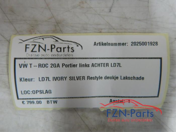 Portier 4Deurs links-achter Volkswagen T-Roc (22743200)