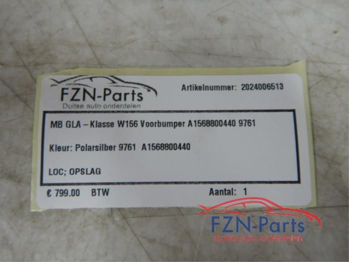 Voorbumper Mercedes GLA (22721191)