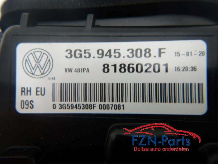 VW Passat B8 Sedan Facelift Achterlicht Rechts