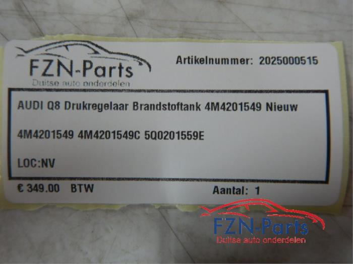 Audi Q8 Drukregelaar Brandstoftank