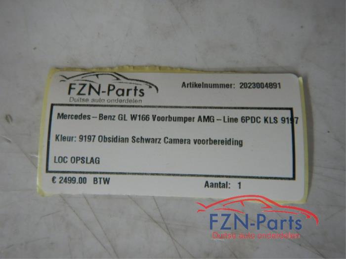 Voorbumper Mercedes GLE (22722082)