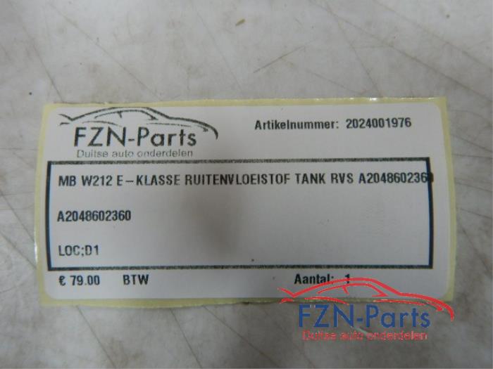 Ruitensproeiertank voor Mercedes E-Klasse (22741730)