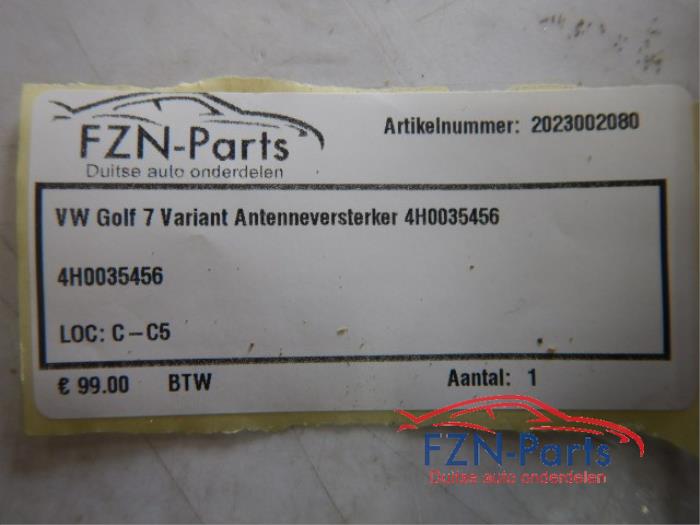 VW Golf 7 Variant Antenneversterker